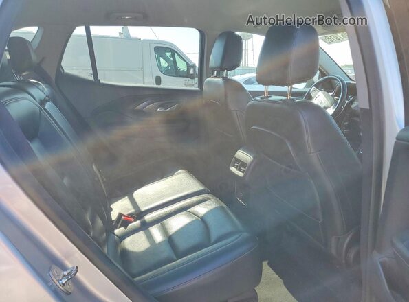 3GKALPEV0KL221469 2019 GMC TERRAIN Silver Vista interior trasera