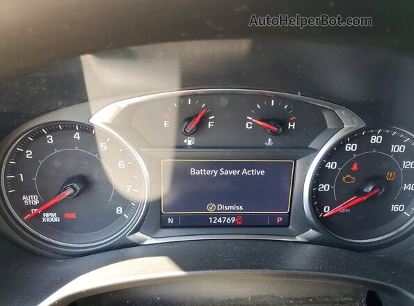 3GKALPEV0KL221469 2019 GMC TERRAIN Silver Vista del cuadro de instrumentos