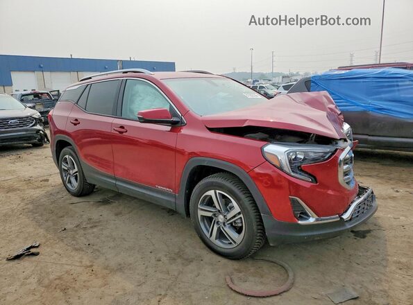 3GKALPEV0KL300060 2019 GMC TERRAIN Red Delantero derecho