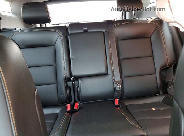 3GKALPEV0KL300060 2019 GMC TERRAIN Red Vista de los asientos traseros