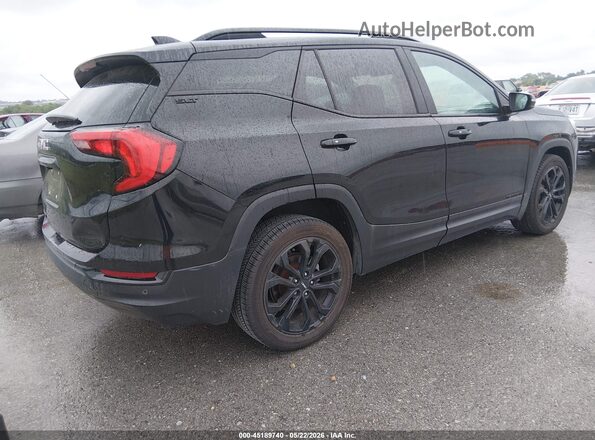 3GKALPEV0KL343524 2019 GMC TERRAIN Black უკანა მარჯვენა
