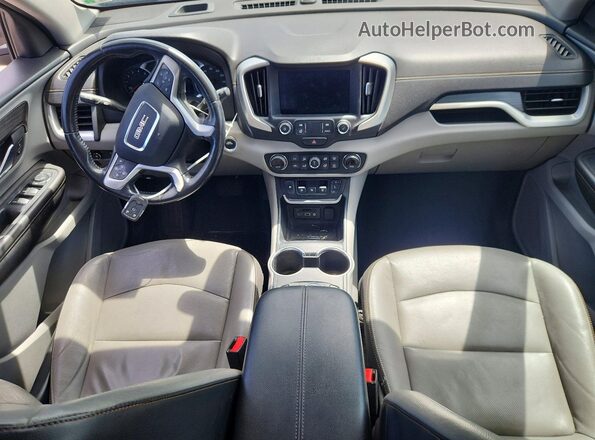 3GKALPEV0LL240265 2020 GMC TERRAIN Gray Вид панелі приладів