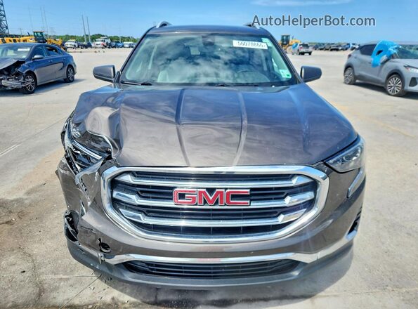 3GKALPEV0LL240265 2020 GMC TERRAIN Gray Вид спереду