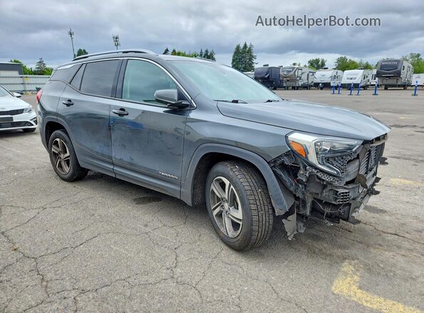 3GKALPEV0LL269832 2020 GMC TERRAIN Gray Передня права чверть