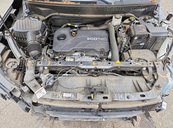 3GKALPEV0LL269832 2020 GMC TERRAIN Gray Вид задньої частини салону