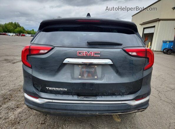 3GKALPEV0LL269832 2020 GMC TERRAIN Gray Вид ззаду