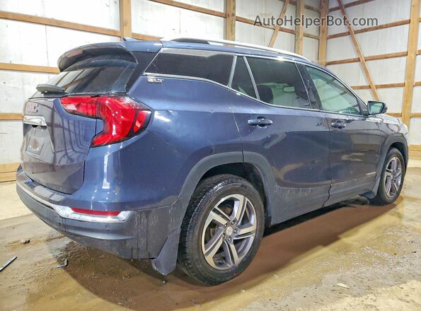 3GKALPEV1KL224784 2019 GMC TERRAIN Blue უკანა მარჯვენა