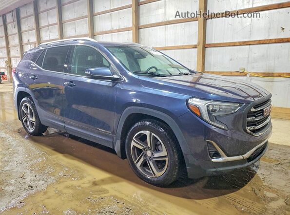 3GKALPEV1KL224784 2019 GMC TERRAIN Blue წინა მარჯვენა