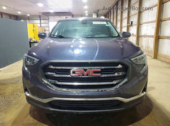 3GKALPEV1KL224784 2019 GMC TERRAIN Blue წინა ხედი