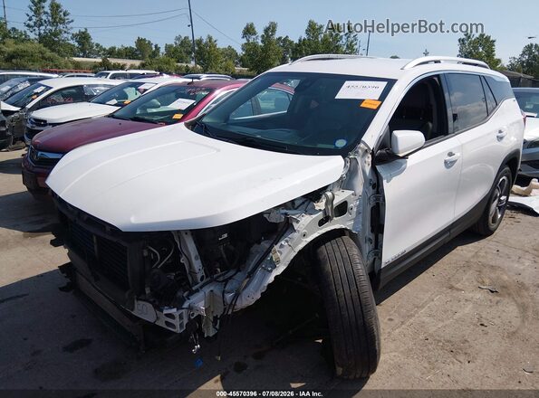 3GKALPEV1LL105229 2020 GMC TERRAIN White წინა ხედი