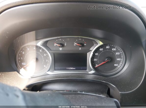 3GKALPEV1LL105229 2020 GMC TERRAIN White უკანა სავარძლების ხედი