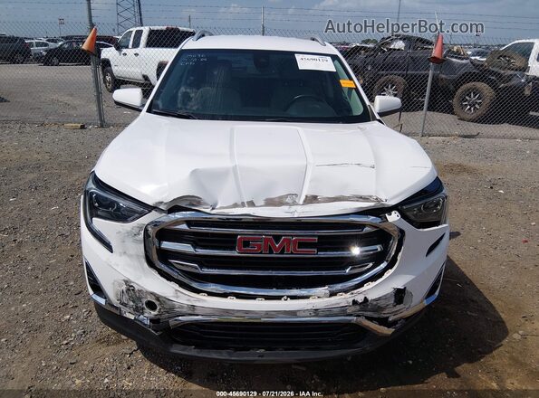 3GKALPEV1LL137131 2020 GMC TERRAIN White Սարքավորումների վահանակի տեսք