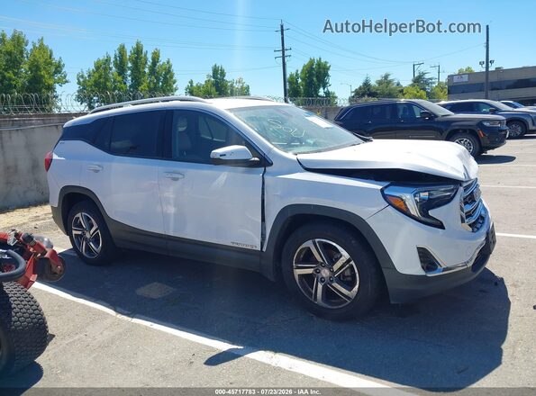 3GKALPEV1ML308607 2021 GMC TERRAIN White Սալոնի հետևի տեսք