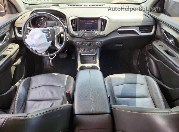 3GKALPEV1ML321857 2021 GMC TERRAIN Black Առջևի վահանակի տեսք