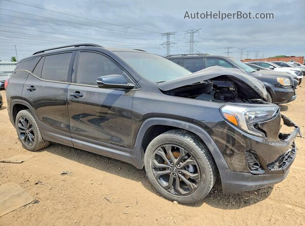 3GKALPEV1ML321857 2021 GMC TERRAIN Black Առջևի աջ
