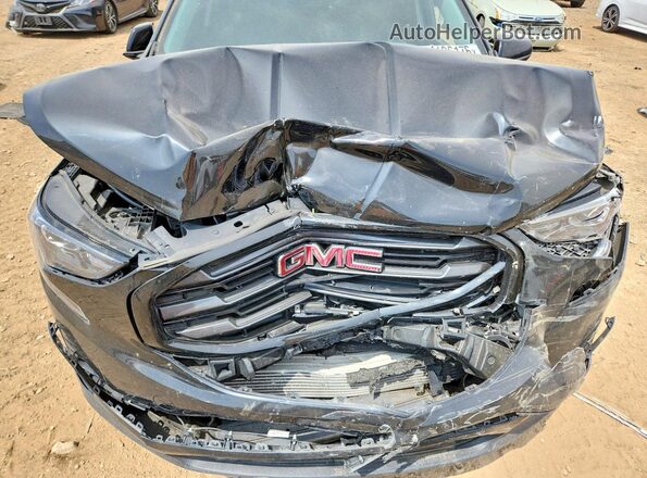 3GKALPEV1ML321857 2021 GMC TERRAIN Black Սալոնի հետևի տեսք