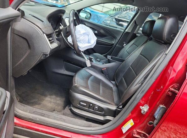 3GKALPEV1ML335080 2021 GMC TERRAIN Red წინა სალონის ხედი