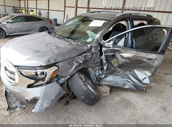 3GKALPEV1ML353711 2021 GMC TERRAIN Gray Դիմացի տեսք