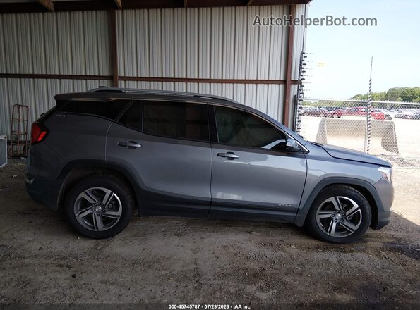 3GKALPEV1ML353711 2021 GMC TERRAIN Gray Սալոնի հետևի տեսք