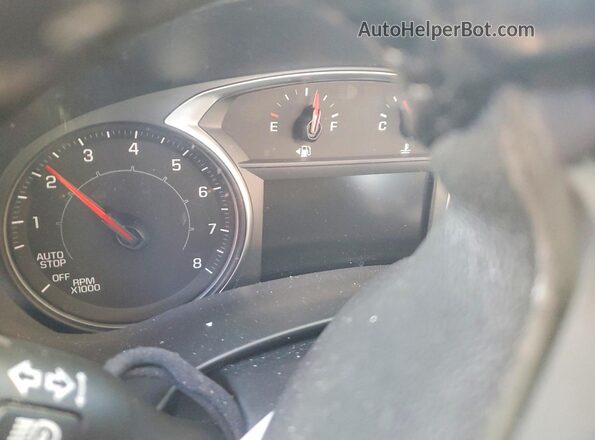 3GKALPEV2KL202566 2019 GMC TERRAIN Red Widok zestawu wskaźników
