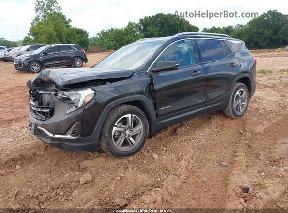 3GKALPEV2KL243232 2019 GMC TERRAIN Black Przód lewy