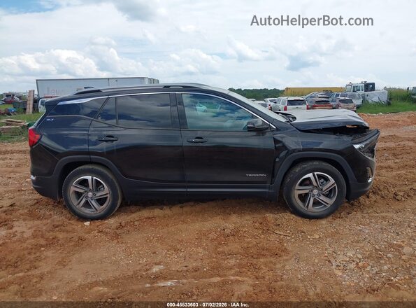 3GKALPEV2KL243232 2019 GMC TERRAIN Black Widok wnętrza 360 stopni