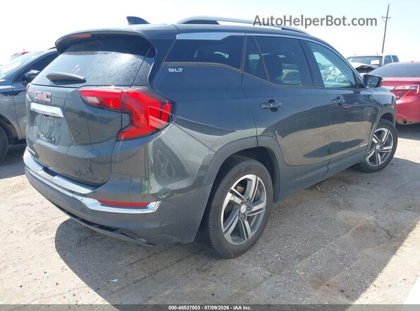 3GKALPEV2KL250455 2019 GMC TERRAIN Gray Задня права чверть