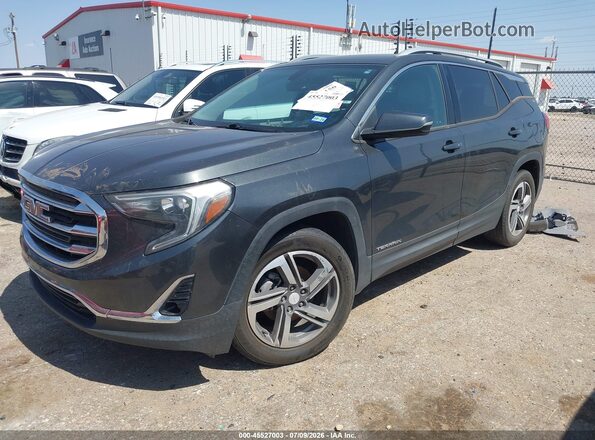 3GKALPEV2KL250455 2019 GMC TERRAIN Gray Передня ліва чверть