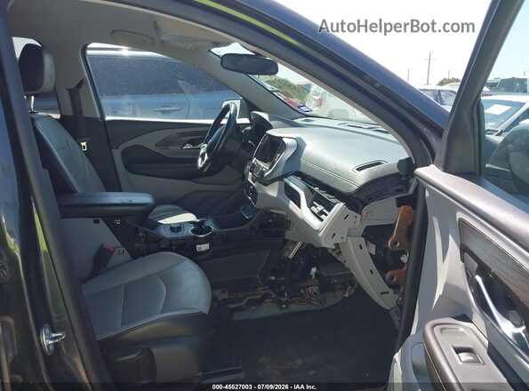 3GKALPEV2KL250455 2019 GMC TERRAIN Gray Вид салону спереду