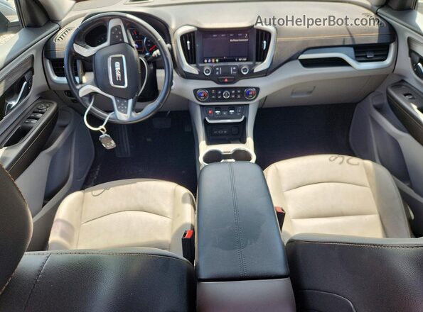 3GKALPEV2LL302815 2020 GMC TERRAIN Silver Dashboard view