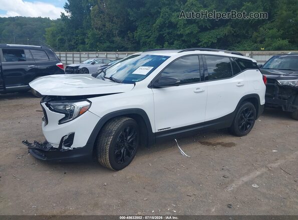 3GKALPEV2ML347061 2021 GMC TERRAIN White Przód lewy