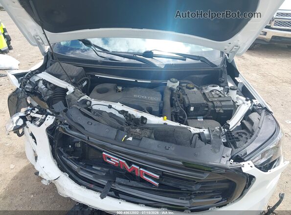 3GKALPEV2ML347061 2021 GMC TERRAIN White Widok z tyłu