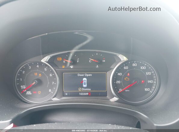 3GKALPEV2ML347061 2021 GMC TERRAIN White Widok tylnych siedzeń