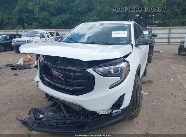 3GKALPEV2ML347061 2021 GMC TERRAIN White Widok zestawu wskaźników