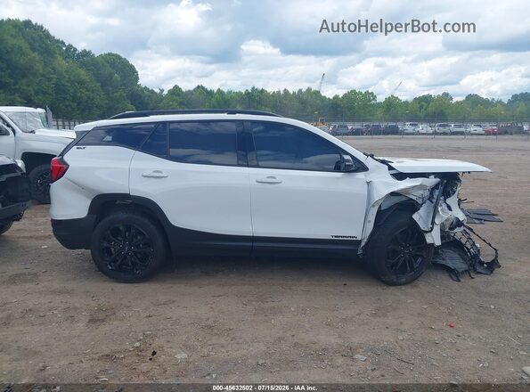 3GKALPEV2ML347061 2021 GMC TERRAIN White Widok wnętrza z tyłu