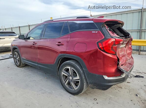 3GKALPEV3JL247451 2018 GMC TERRAIN Red Tył lewy