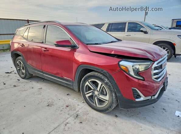 3GKALPEV3JL247451 2018 GMC TERRAIN Red Przód prawy