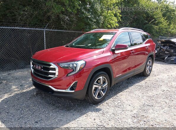 3GKALPEV3KL147951 2019 GMC TERRAIN Red Передня ліва чверть