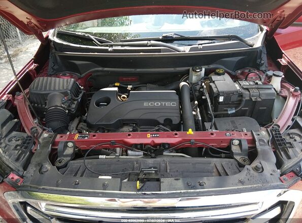 3GKALPEV3KL147951 2019 GMC TERRAIN Red Вид ззаду