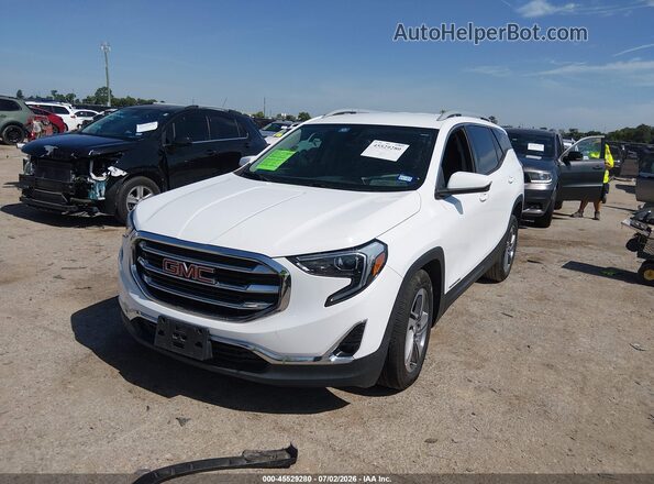 3GKALPEV3LL288715 2020 GMC TERRAIN Белый Передняя левая четверть