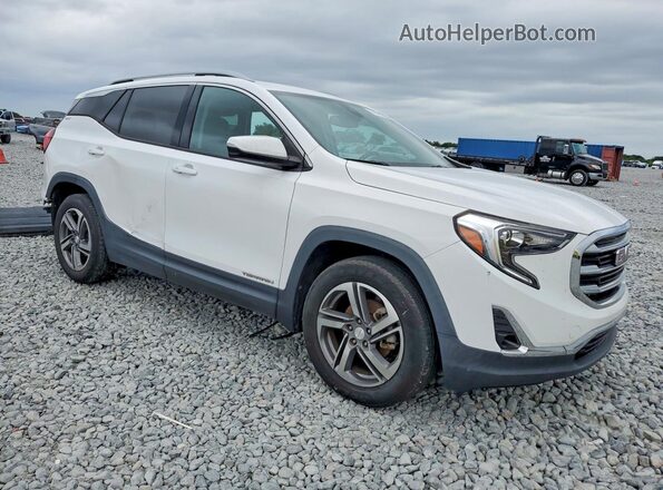 3GKALPEV3ML318376 2021 GMC TERRAIN White Передня права чверть