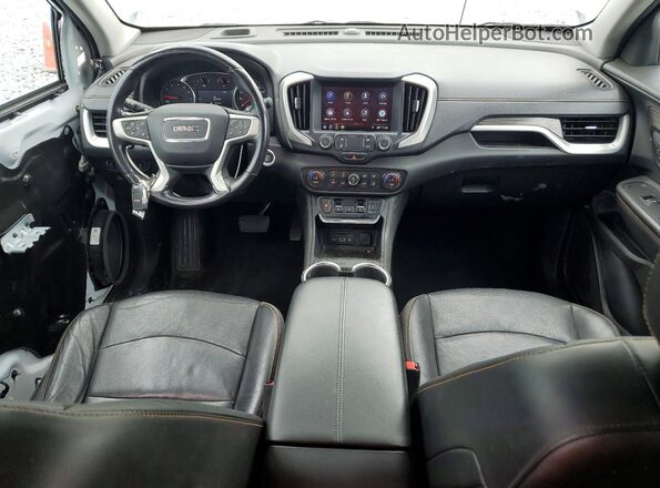 3GKALPEV3ML318376 2021 GMC TERRAIN White Вид панелі приладів