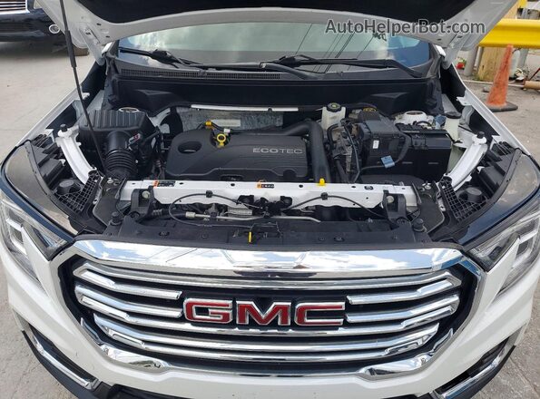 3GKALPEV3NL160221 2022 GMC TERRAIN White Engine compartment view