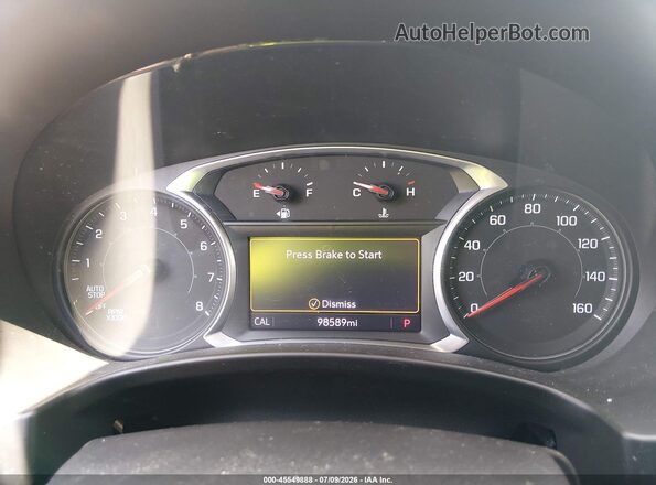 3GKALPEV4LL213960 2020 GMC TERRAIN White Հետևի նստատեղերի տեսք