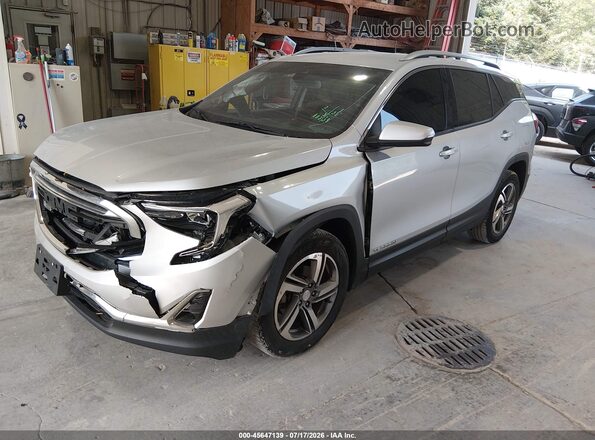 3GKALPEV4ML302350 2021 GMC TERRAIN Silver Передня ліва чверть