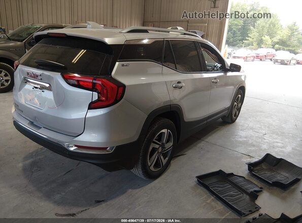 3GKALPEV4ML302350 2021 GMC TERRAIN Silver Задня права чверть