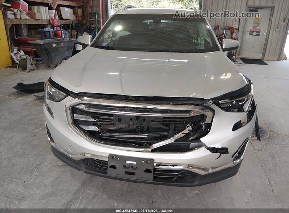 3GKALPEV4ML302350 2021 GMC TERRAIN Silver Вид щитка приладів