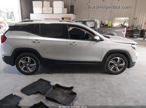 3GKALPEV4ML302350 2021 GMC TERRAIN Silver Вид задньої частини салону