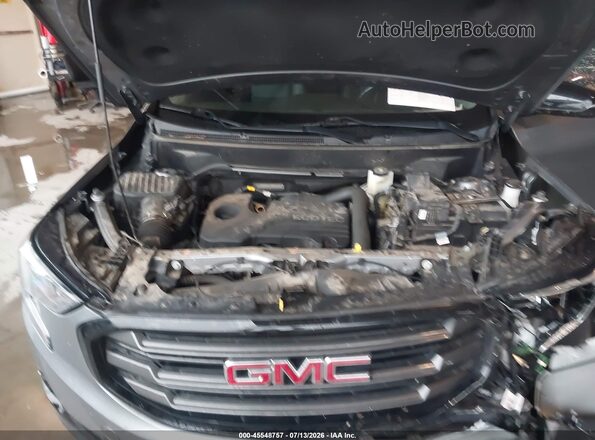 3GKALPEV4ML325143 2021 GMC TERRAIN Gray უკანა ხედი