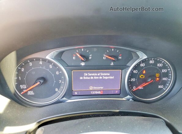 3GKALPEV4ML369630 2021 GMC TERRAIN Charcoal Instrument cluster view